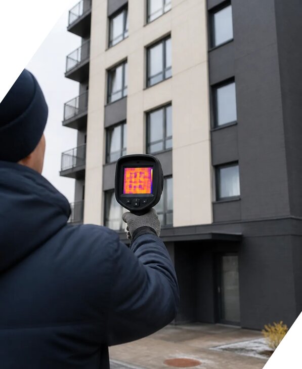 Тепловизионное обследование зданий в Сургуте от 5111 р. | ЭкспертизаРоссия